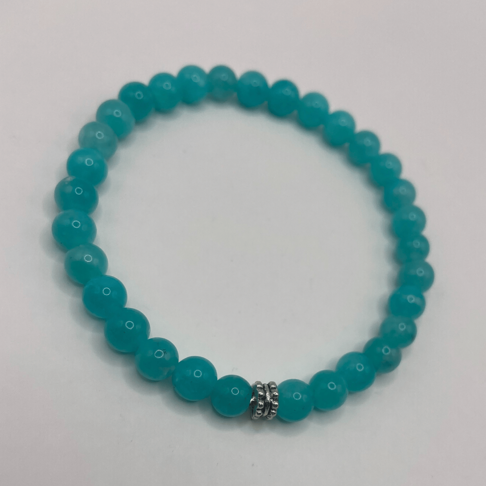 Bracelet Amazonite bleue de Russie