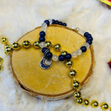 Bracelet en Lapis Lazuli et Pierre de Lune 7A