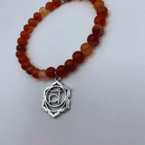 Bracelet "Chakra sacré"