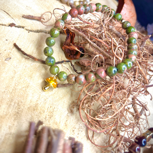 Bracelet Unakite