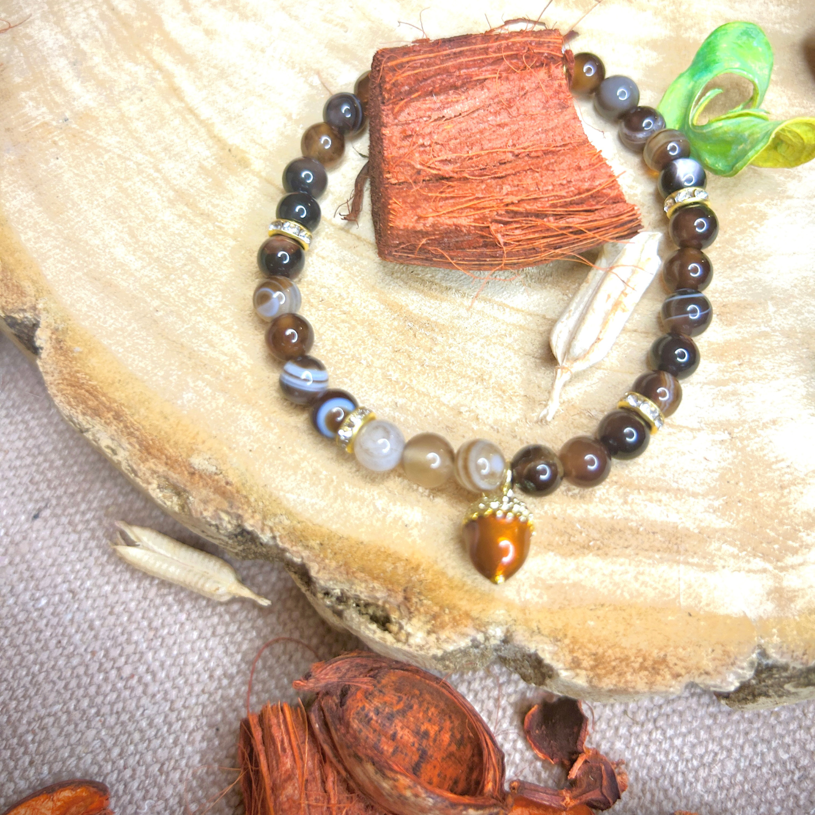 Bracelet Agate Boswana