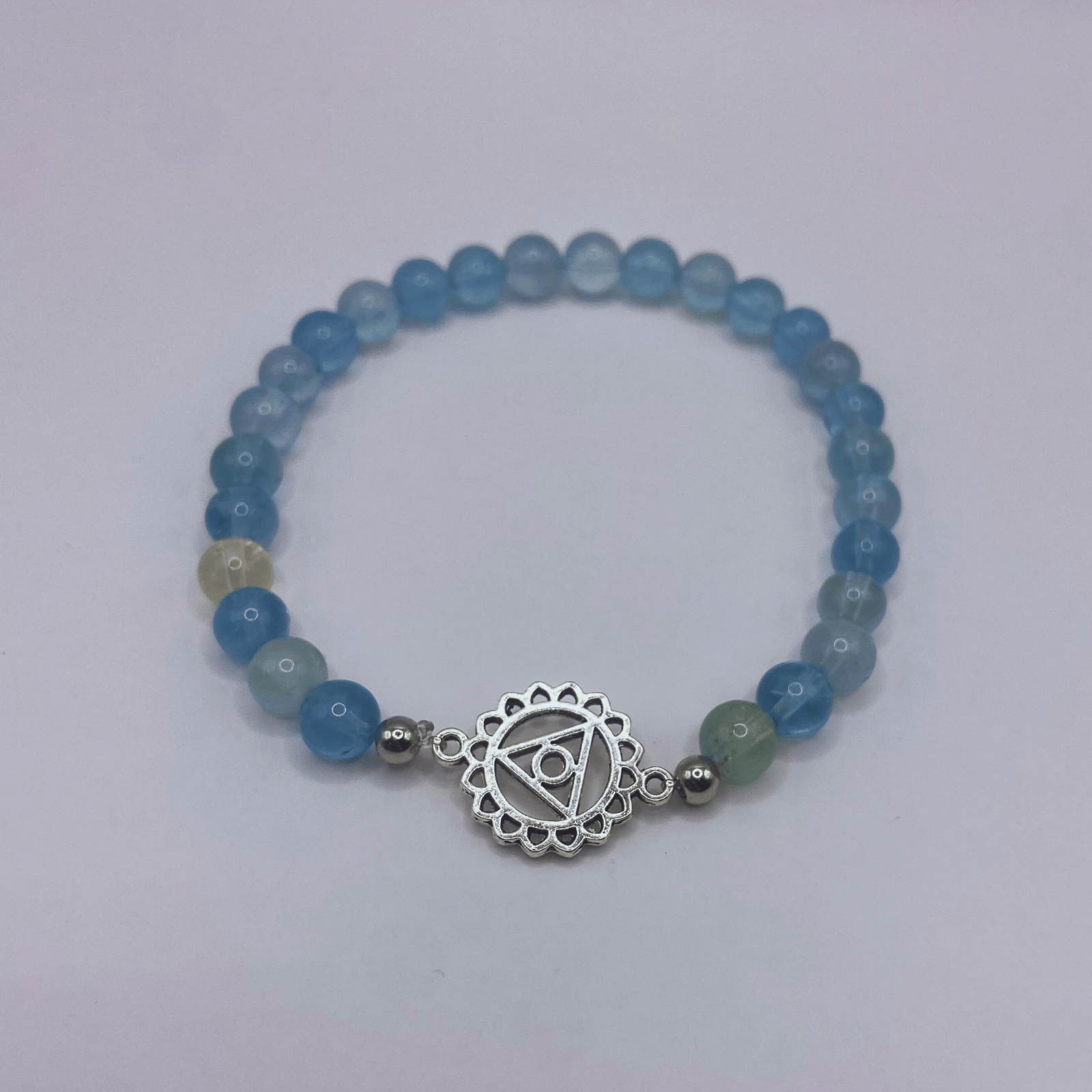 Bracelet "Chakra de la gorge"