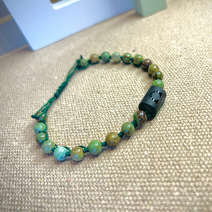 Bracelet Opale verte