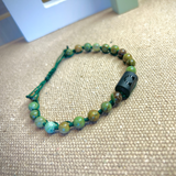 Bracelet Opale verte