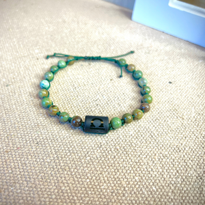 Bracelet Opale verte