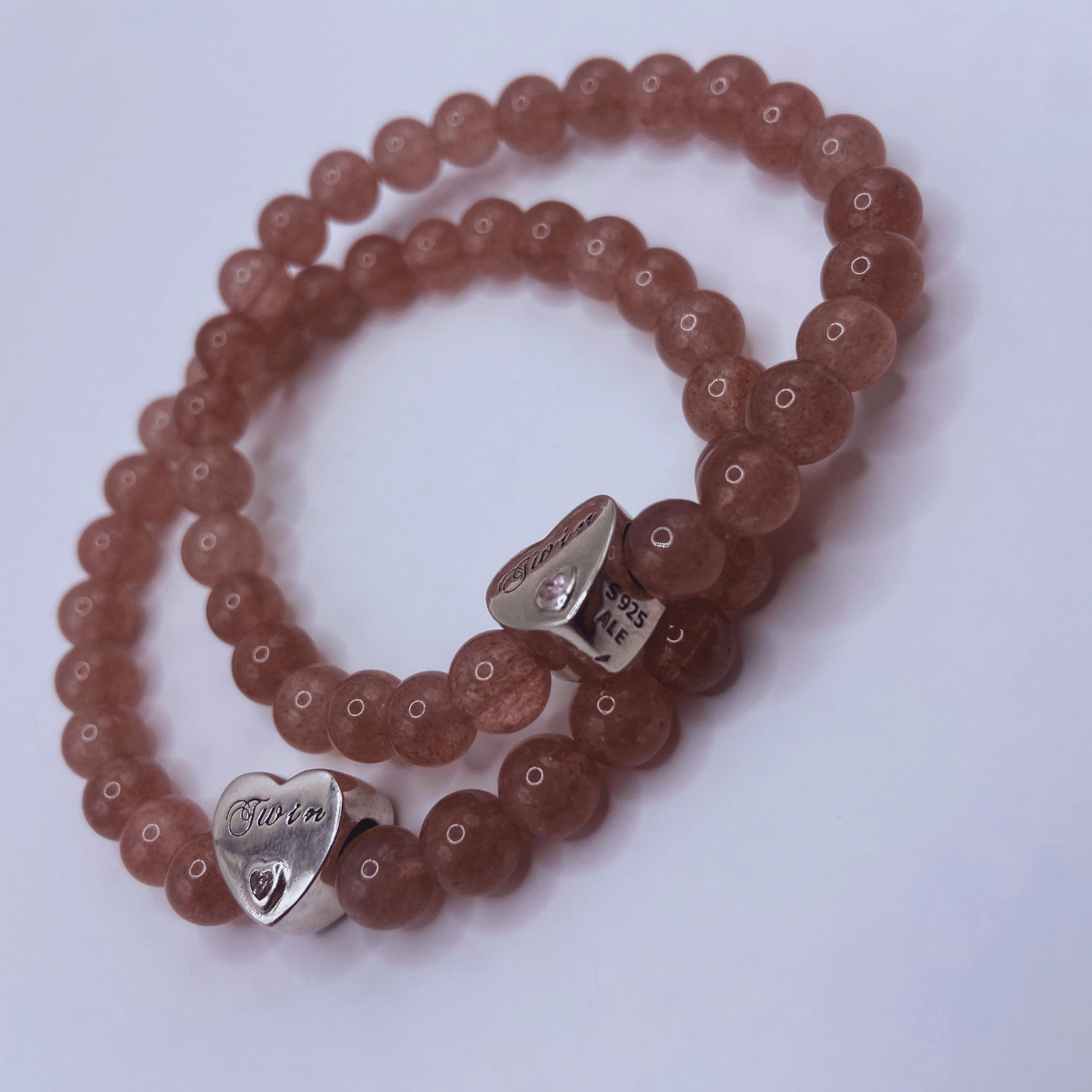 Bracelets Quartz fraise Twins