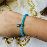 Bracelet en Amazonite Bleue 5A de Russie