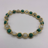 Bracelet Personnalisé Malachite et Jade