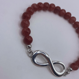 Bracelet Quartz fraise