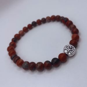 Bracelet Jaspe rouge