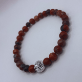 Bracelet Jaspe rouge