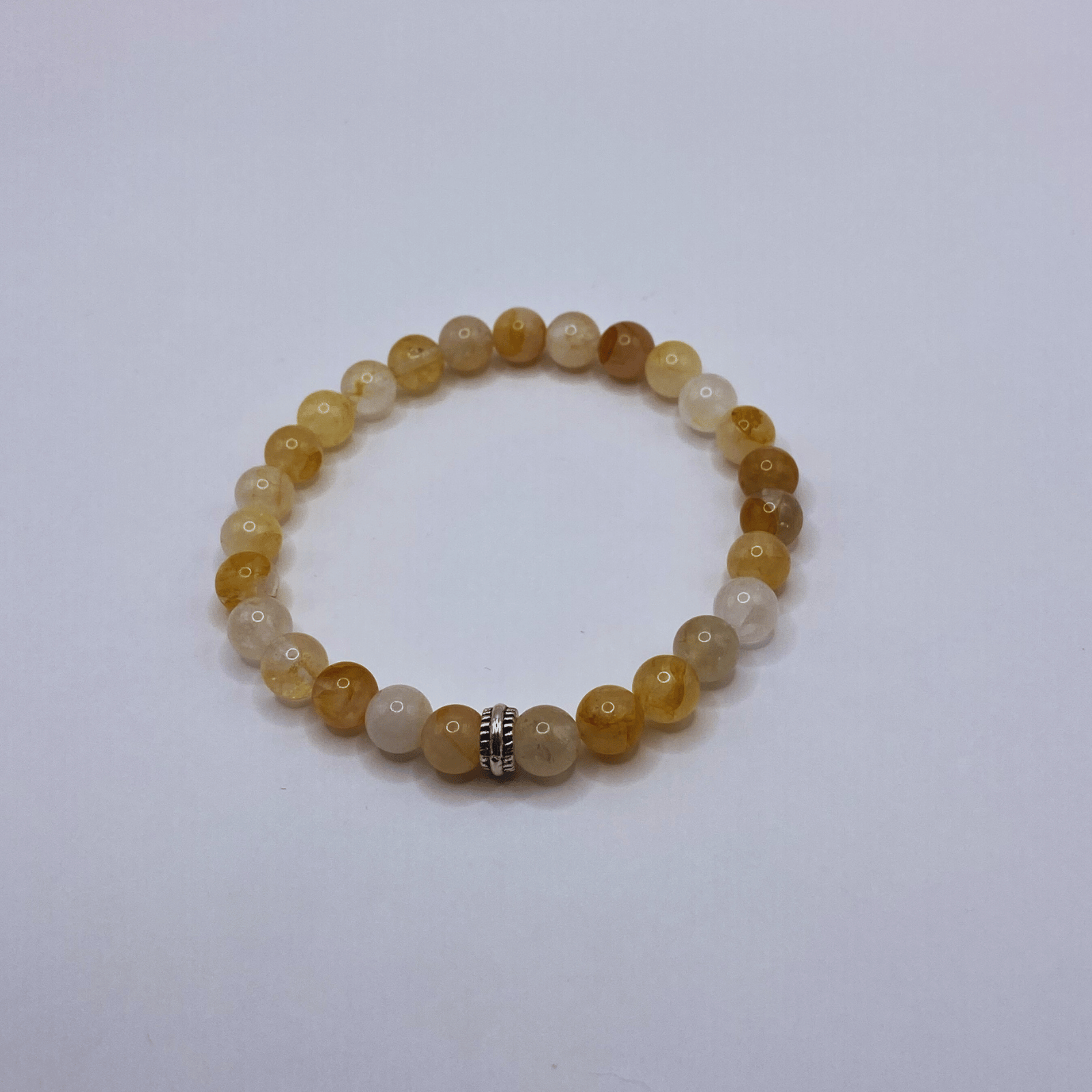 Bracelet Quartz Fantôme jaune