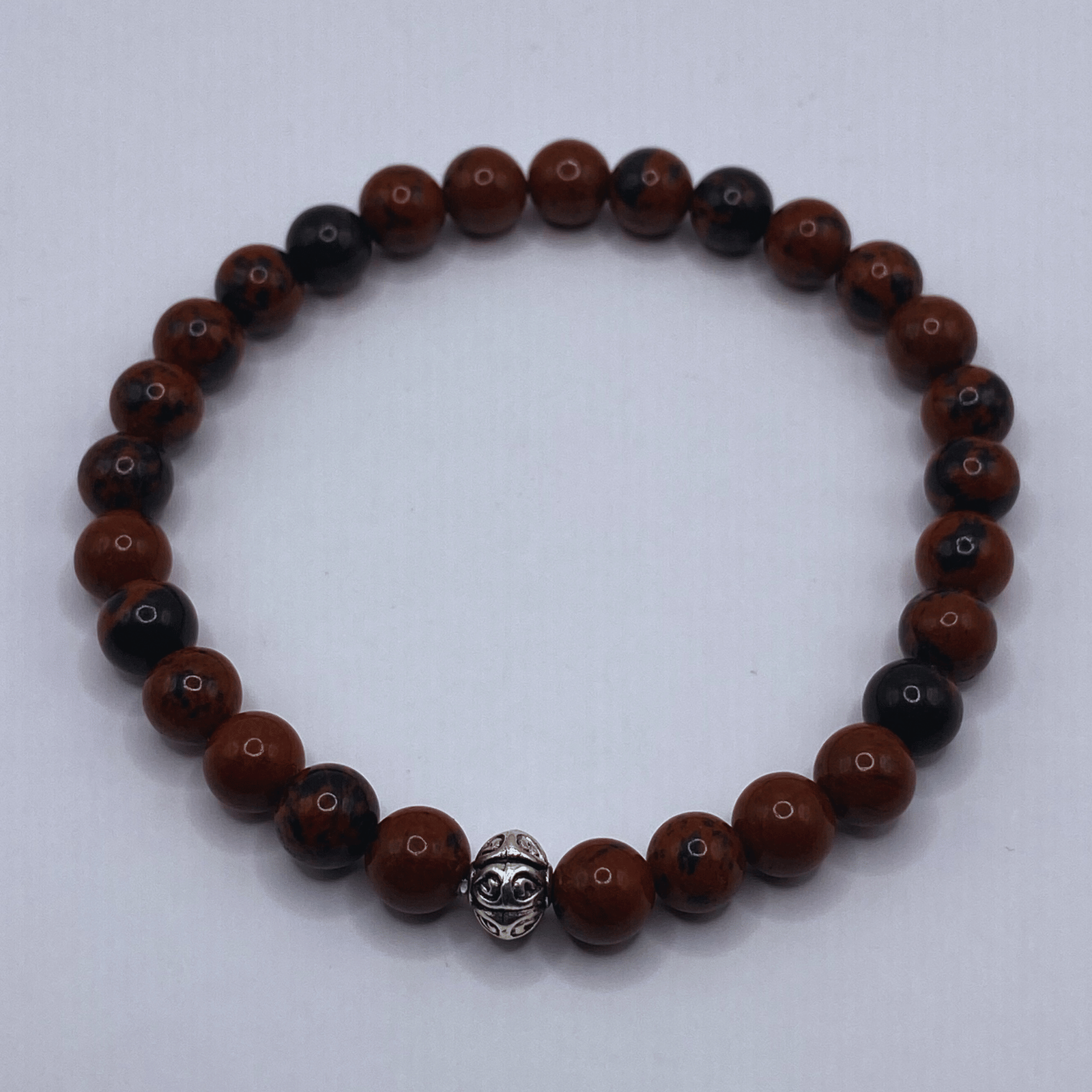 Bracelet Obsidienne Acajou