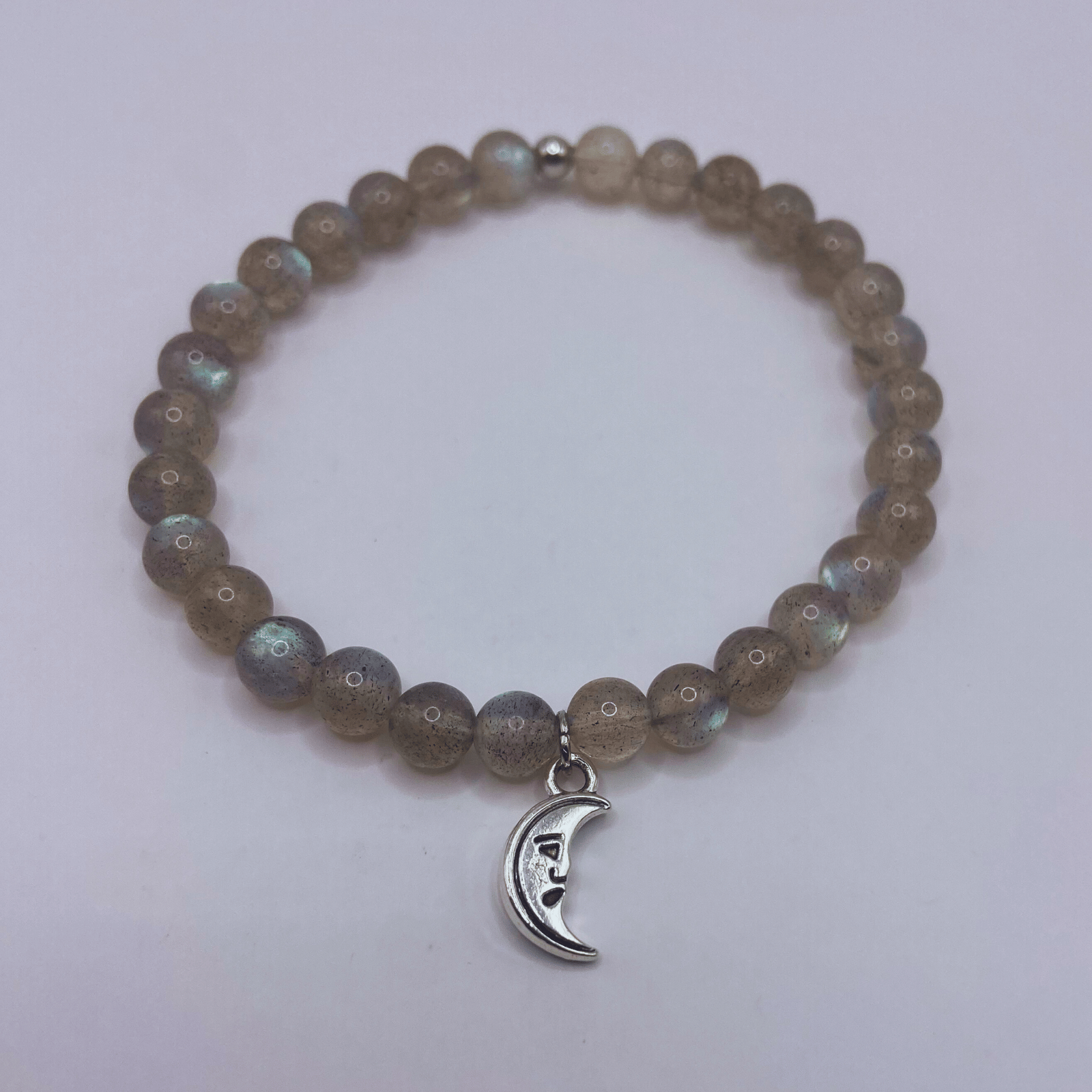 Bracelet Pierre de Lune grise