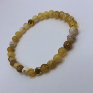 Bracelet Opale jaune