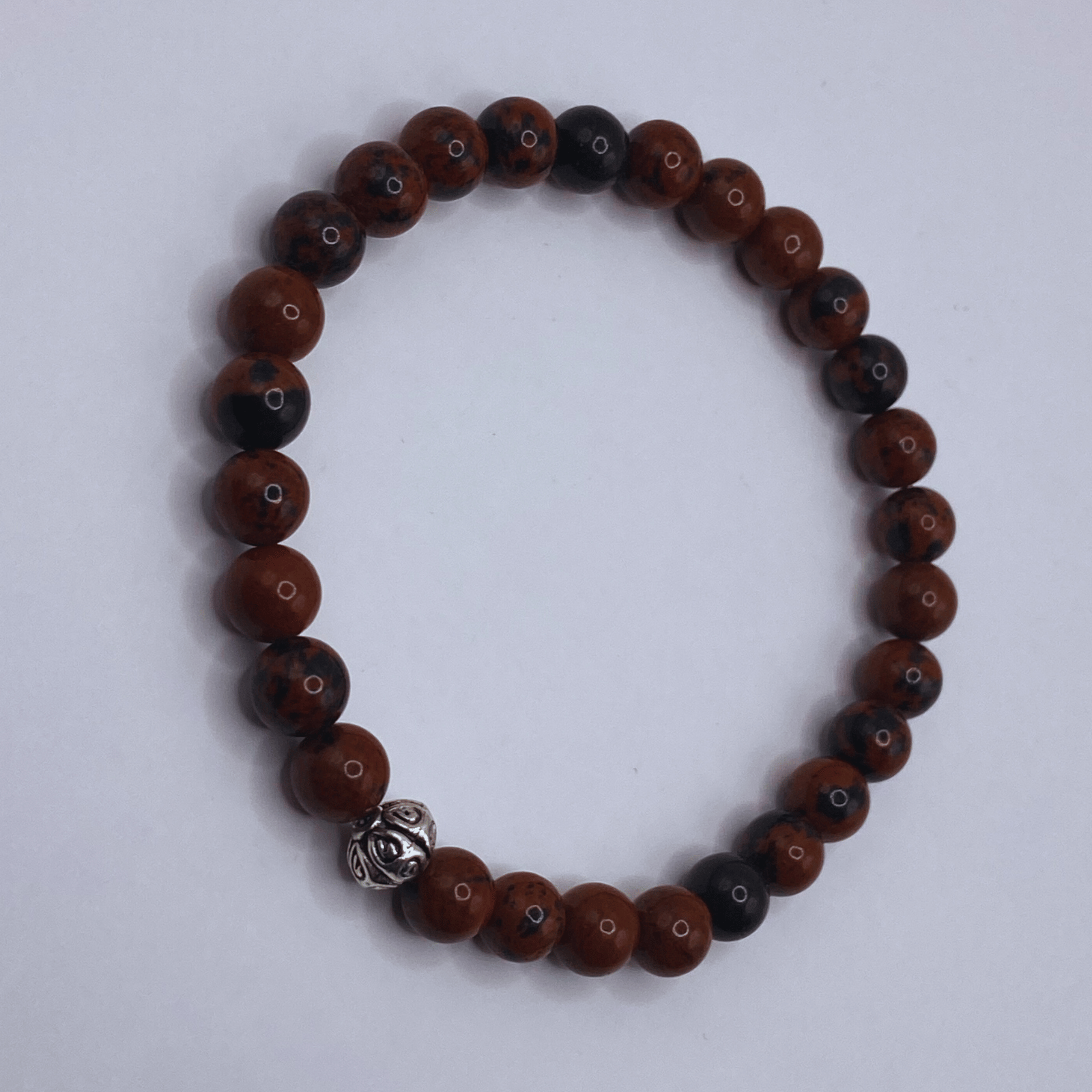 Bracelet Obsidienne Acajou