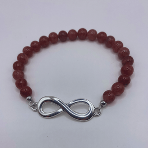 Bracelet Quartz fraise